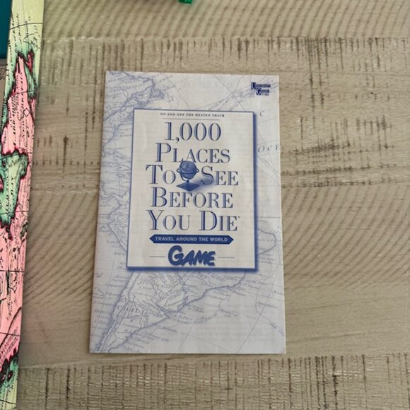 Vintage 2005 University Games 1000 Places to See Before You Die Game - Picture 5 of 11